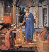 Fra Filippo Lippi The Annunciation oil painting reproduction
